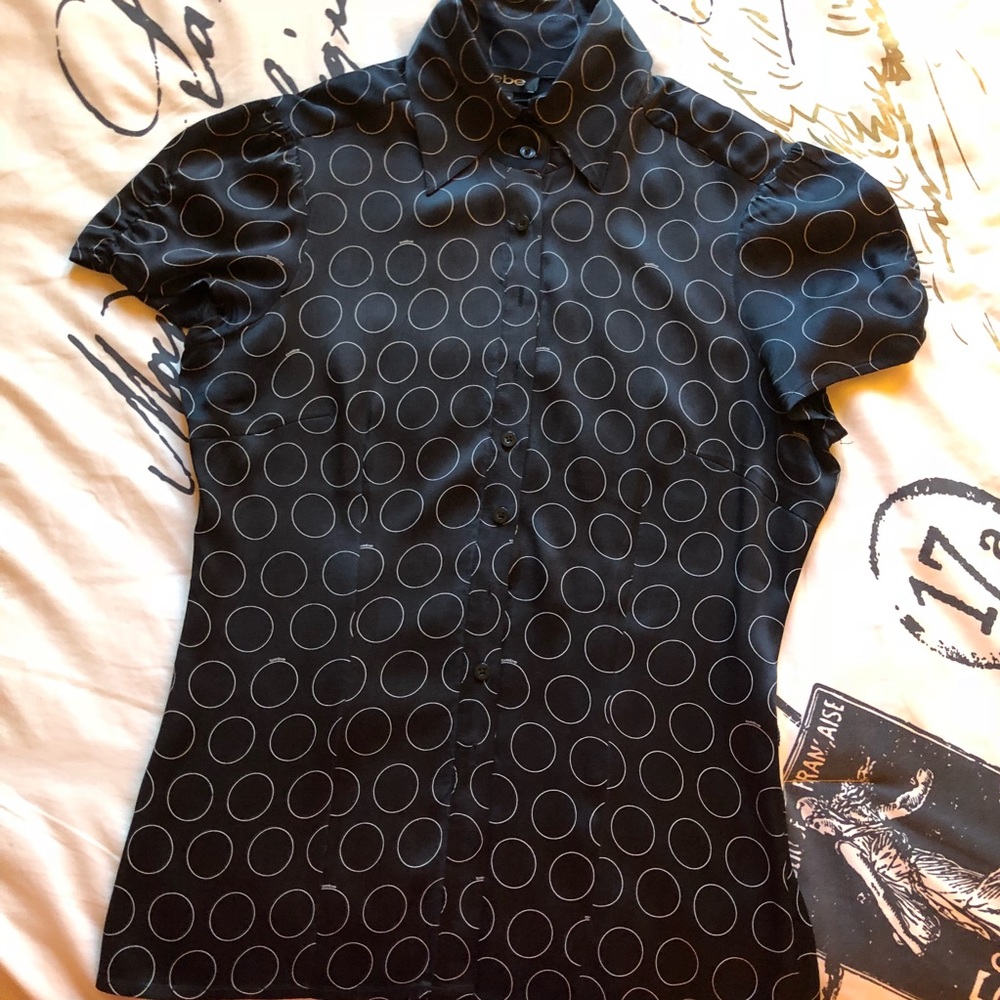 Bebe silk blouse